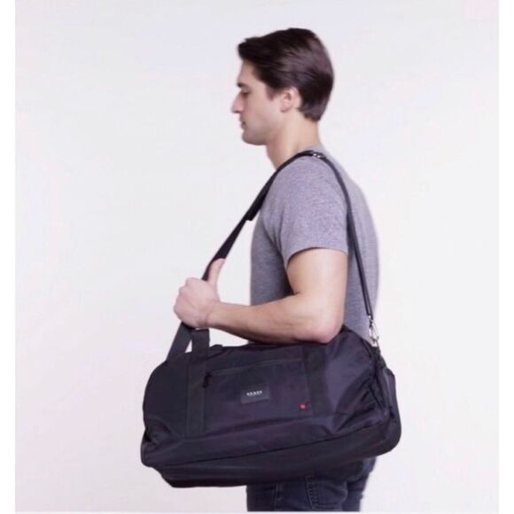 State FRANKLIN WEEKENDER / Gym Nylon Bag in Black/ Pristine - Picture 6 of 8
